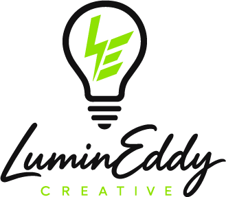 LuminEddy Creative logo